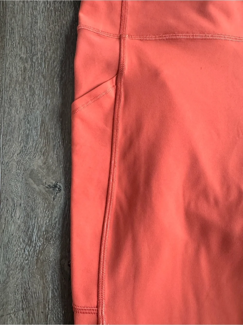 Lululemon Leggings with pockets Amber Orange Size 12